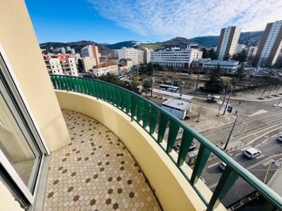 APPARTEMENT T4 A LOUER - ST ETIENNE PLACE BELLEVUE - 88.39 m2 - 1 000 € charges comprises par mois