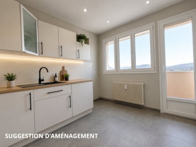 APPARTEMENT T4 A VENDRE - LA RICAMARIE - 71.76 m2 - 55 000 &euro;