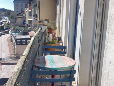Appartement bourgeois T4 avec balcon A VENDRE - RIVE DE GIER - 116 m2 - 159�000�&euro;