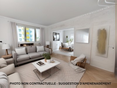 APPARTEMENT T4 A VENDRE - ST ETIENNE BELLEVUE - 67.78 m2 - 74000€