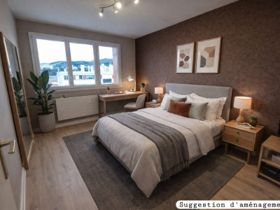 APPARTEMENT T4 A VENDRE - ST ETIENNE BELLEVUE - 67.78 m2 - 95 000 €