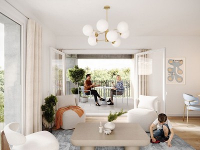 APPARTEMENT T4 NEUF A VENDRE - ANDREZIEUX BOUTHEON - 88 m2 - 231 500 &euro;