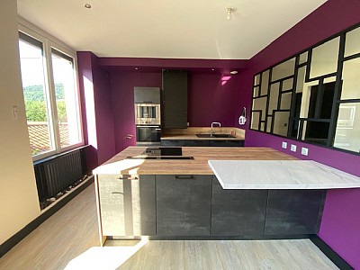 APPARTEMENT T5 A LOUER - LA FOUILLOUSE HYPER CENTRE - 93.37 m2 - 834 € charges comprises par mois
