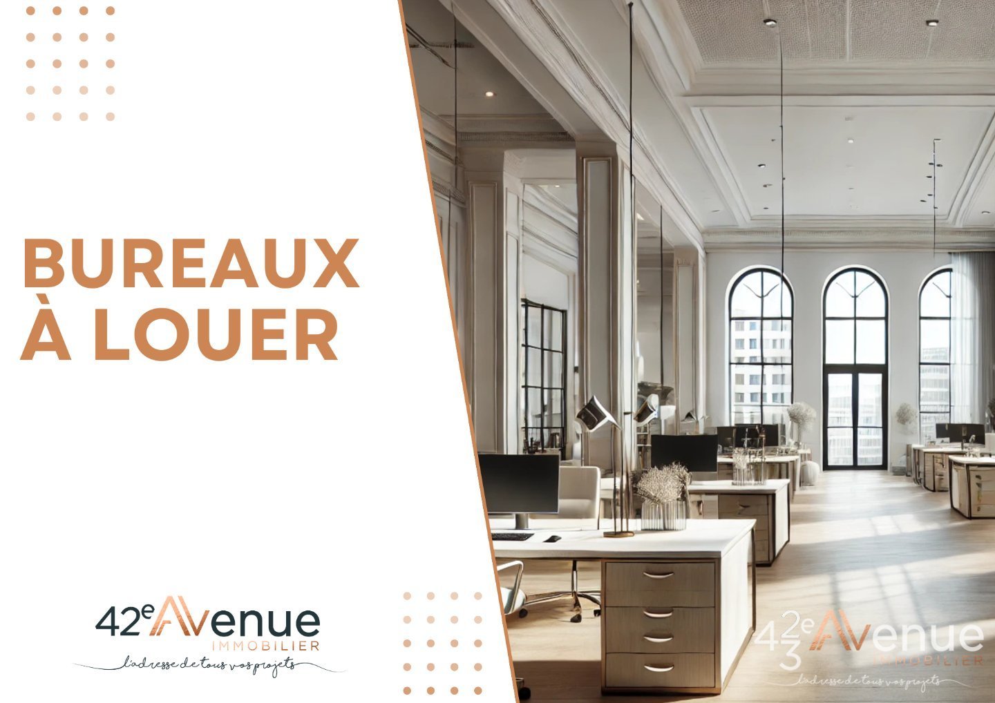 Surface de bureau � la location A LOUER - ANDREZIEUX BOUTHEON - 126 m2 - 990�&euro; HC par mois