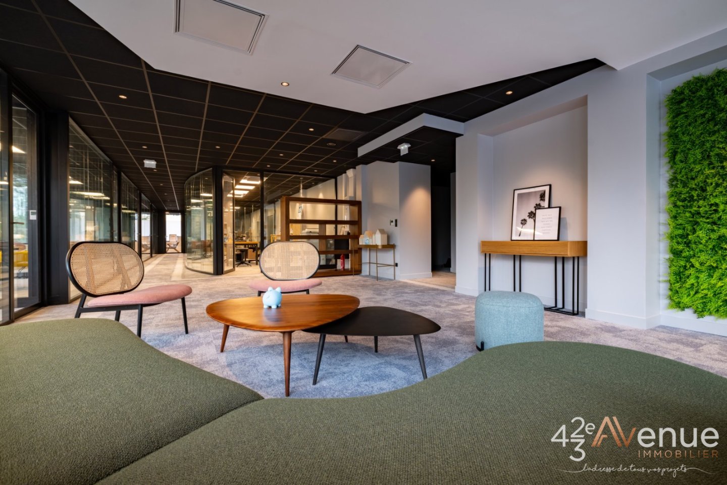 Bureaux à louer A LOUER - ST ETIENNE FAURIEL - 327 m2 - 6 500 &euro; HC et HT par mois