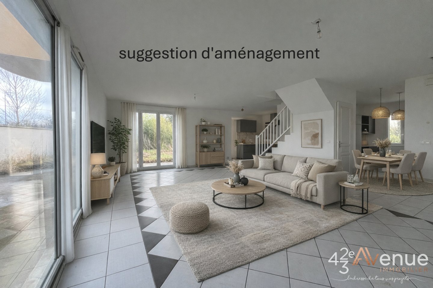 MAISON A VENDRE - ANDREZIEUX BOUTHEON - 118 m2 - 285�500�&euro;