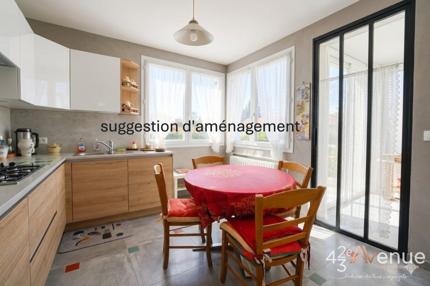 MAISON A VENDRE - ANDREZIEUX BOUTHEON - 111 m2 - 295�000�&euro;