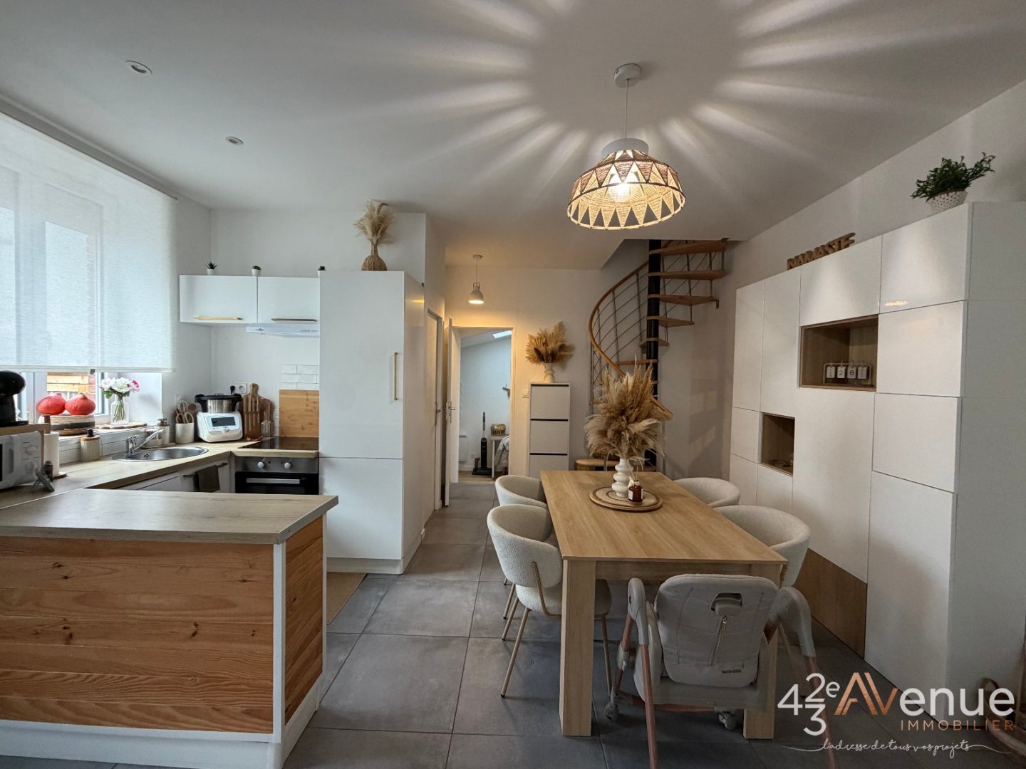 MAISON A VENDRE - ANDREZIEUX BOUTHEON - 74 m2 - 230 000 &euro;