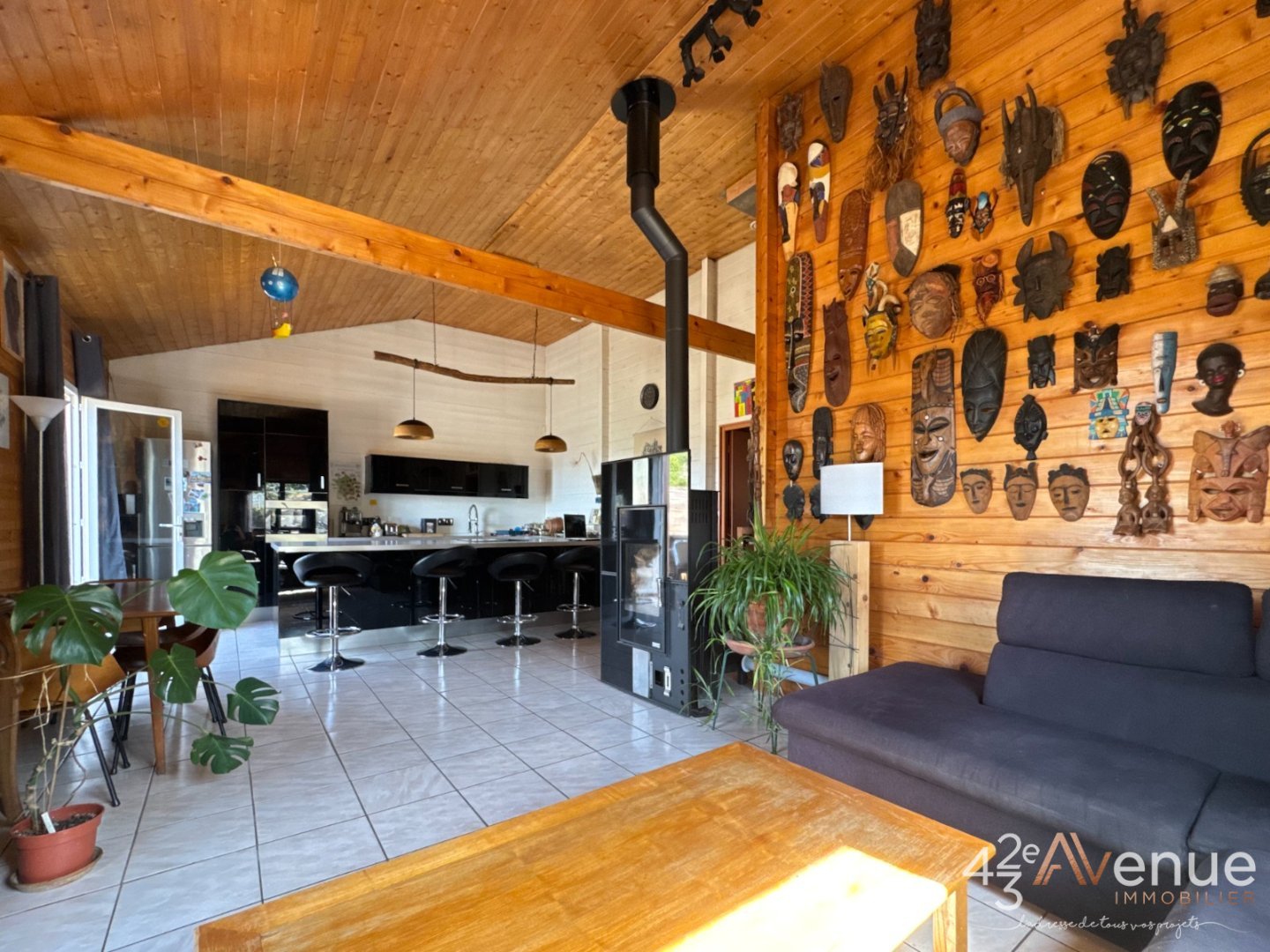 CHALET A VENDRE - PAVEZIN - 100 m2 - 289 000 &euro;