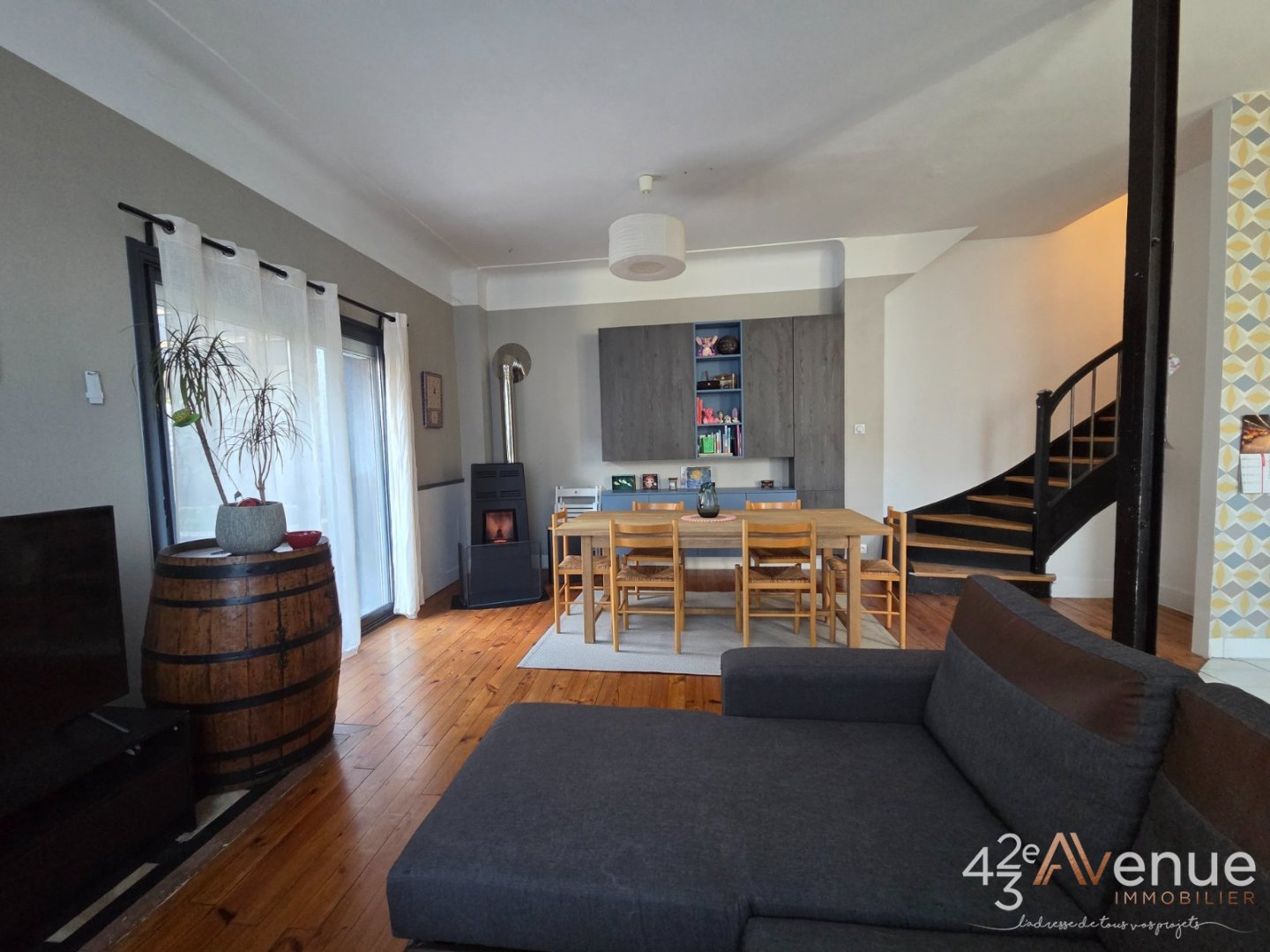 MAISON A VENDRE - ST ETIENNE BERGSON - 135 m2 - 310�000�&euro;