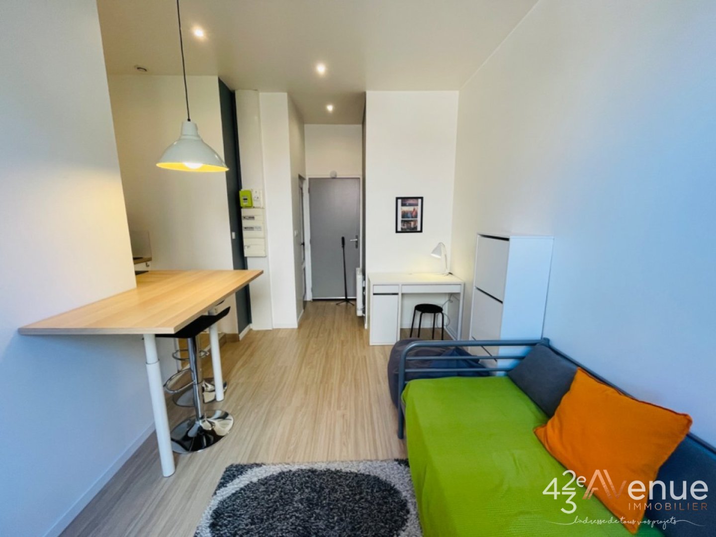 STUDIO - ST ETIENNE BELLEVUE - 18.51 m2 - LOU&Eacute;