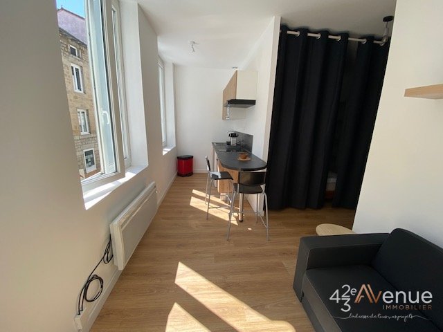 Studio Meublé A LOUER - ST ETIENNE JACQUARD/JEAN JAURES - 24.32 m2 - 400 &euro; charges comprises par mois