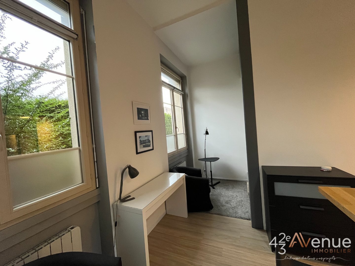 STUDIO A LOUER - ST ETIENNE SOLAURE/BELLEVUE - 27.06 m2 - 400�&euro; charges comprises par mois