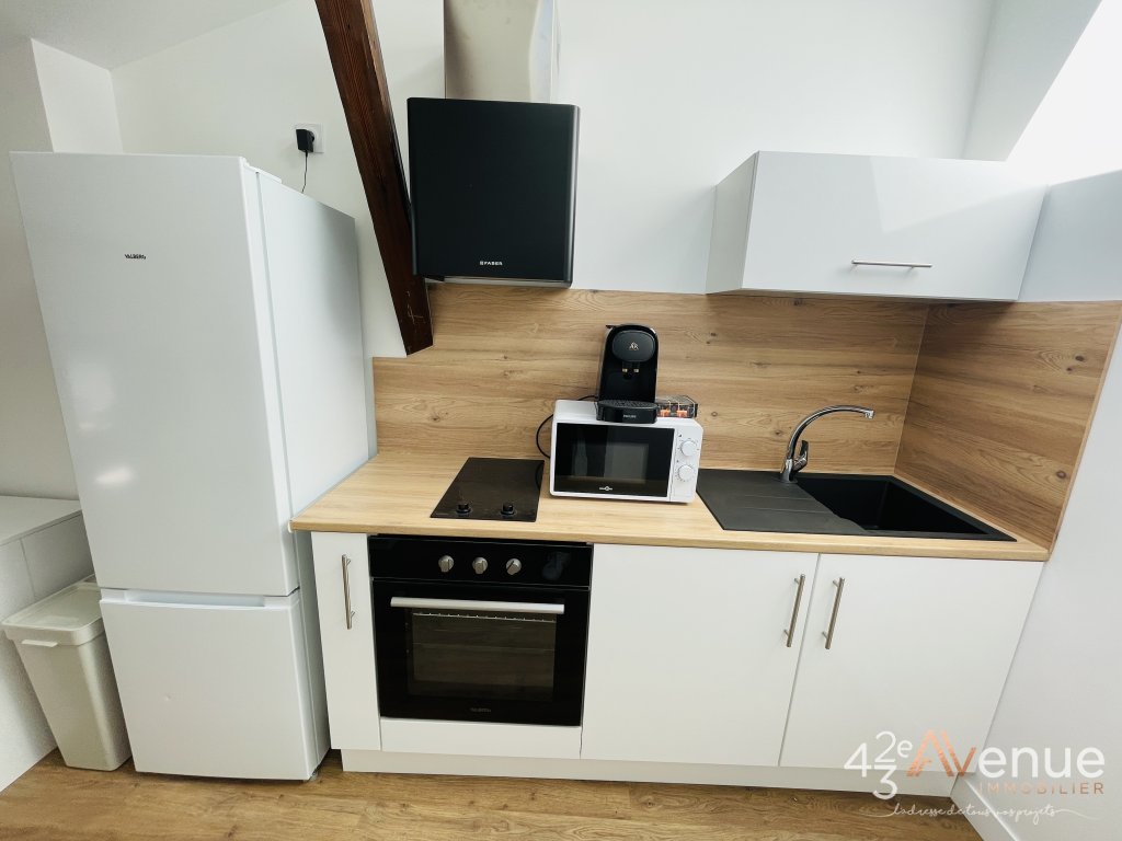 STUDIO A LOUER - ST ETIENNE TREFILERIE/CENTRE II - 21.5 m2 - 350 &euro; charges comprises par mois