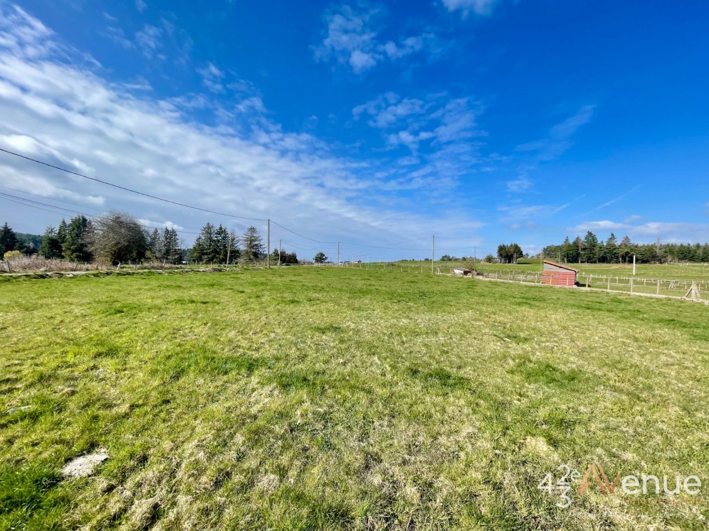 TERRAIN A VENDRE - ROZIER COTES D AUREC - 2140 m2 - 49�500�&euro;