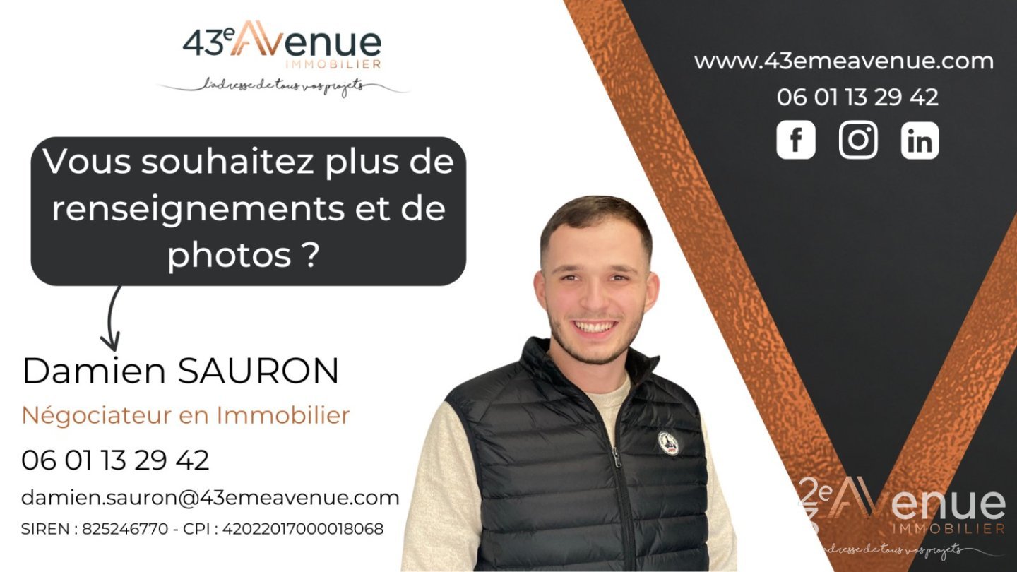 TERRAIN - ROZIER COTES D AUREC - 2140 m2 - 49 500 &euro;