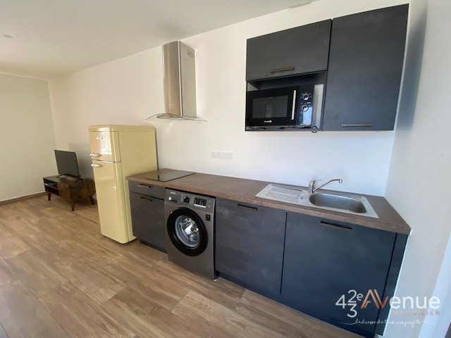 APPARTEMENT T1 A LOUER - ST ETIENNE ALBERT THOMAS/URSULES - 22.66 m2 - 435�&euro; charges comprises par mois