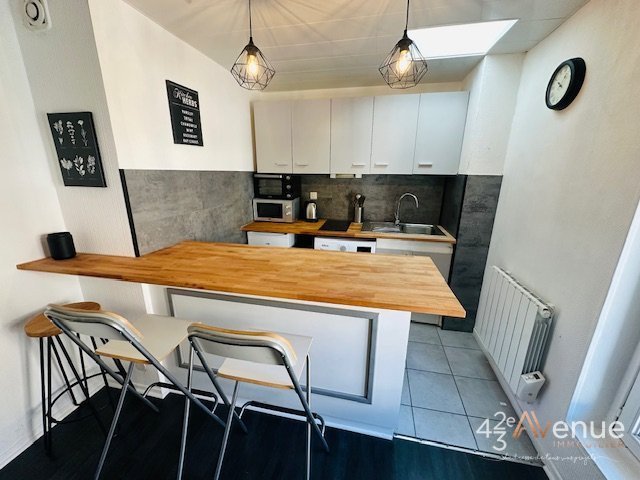 APPARTEMENT T1 - ST ETIENNE CARNOT/CITE DESIGN - 39.37 m2 - LOUÉ