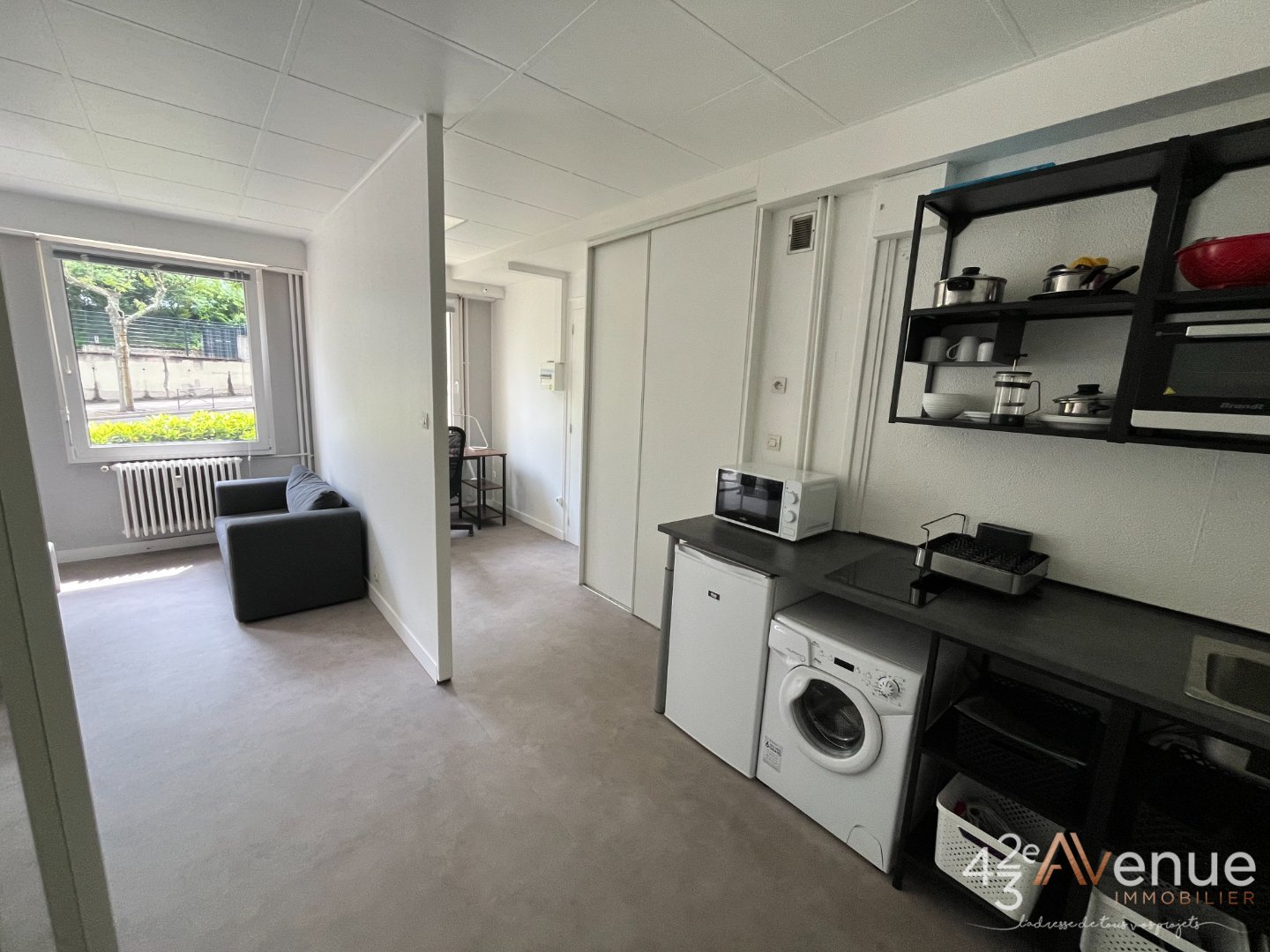 APPARTEMENT T1 - ST ETIENNE CENTRE - 36.87 m2 - LOUÉ