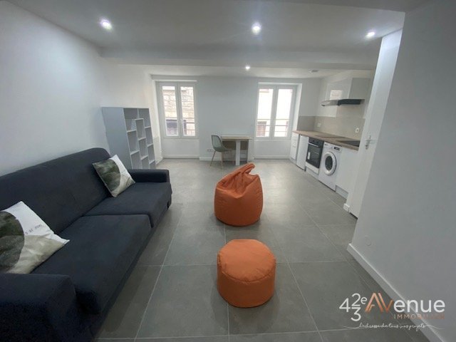 APPARTEMENT T1 A LOUER - ST ETIENNE CENTRE VILLE - 26.02 m2 - 426 € charges comprises par mois