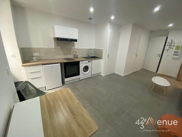 APPARTEMENT T1 - ST ETIENNE CENTRE VILLE - 26.49 m2 - LOUÉ
