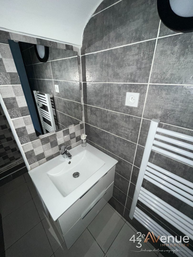 APPARTEMENT T2 - ST ETIENNE FACULTE   CENTRE DEUX - 24.09 m2 - LOU&Eacute;