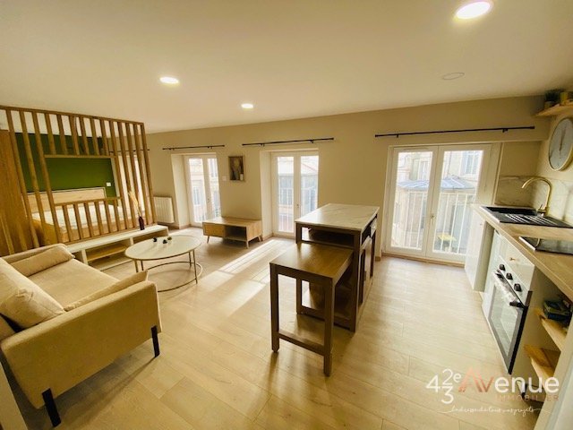 APPARTEMENT T1 A LOUER - ST ETIENNE JEAN JAURES/JACQUARD - 34.82 m2 - 498�&euro; charges comprises par mois