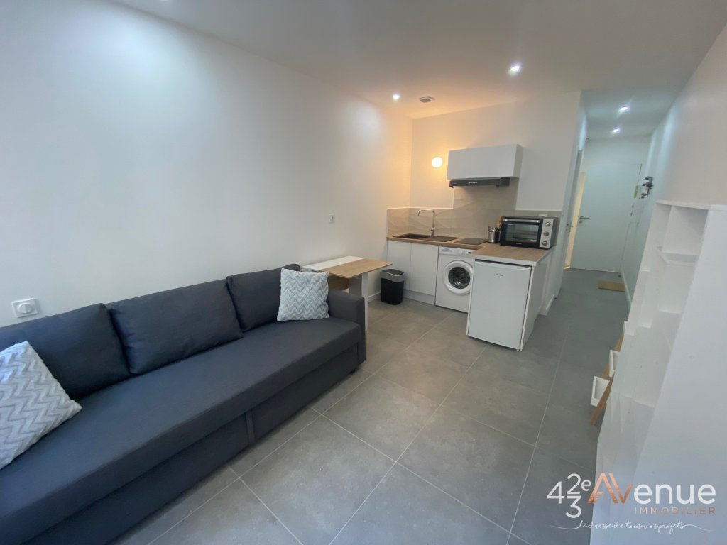 APPARTEMENT T1 - ST ETIENNE PLACE DU PEUPLE/GRENETTE - 20.48 m2 - LOUÉ