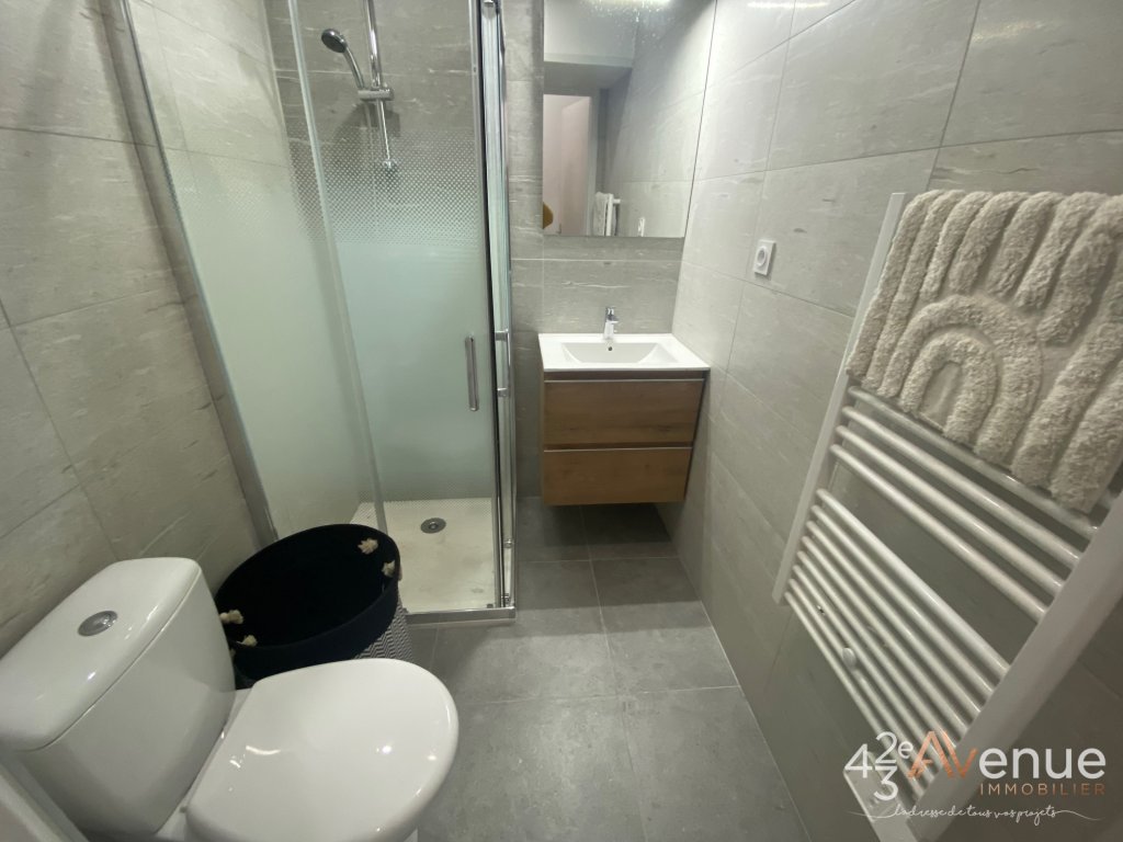 APPARTEMENT T1 - ST ETIENNE PLACE DU PEUPLE/GRENETTE - 20.48 m2 - LOUÉ