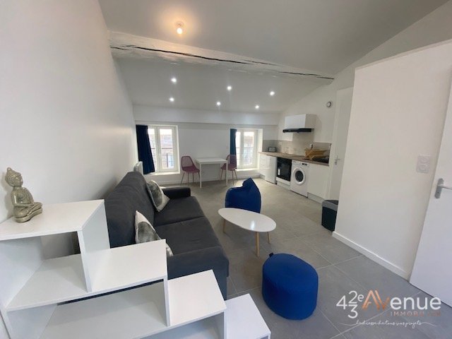 APPARTEMENT T1 - ST ETIENNE PLACE DU PEUPLE/HYPER CENTRE - 34.12 m2 - LOUÉ