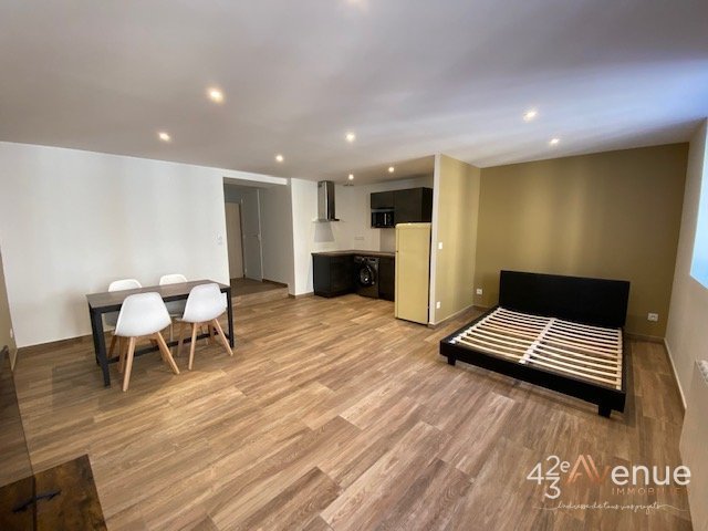 Grand 1 pièce Semi-Meublé A LOUER - ST ETIENNE QUARTIER DES URSULES - 41.99 m2 - 495 &euro; charges comprises par mois