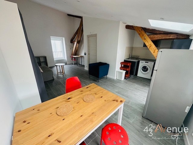 APPARTEMENT T1 - ST ETIENNE Chteaucreux/Centre Commercial Steel - 31.89 m2 - LOUÉ