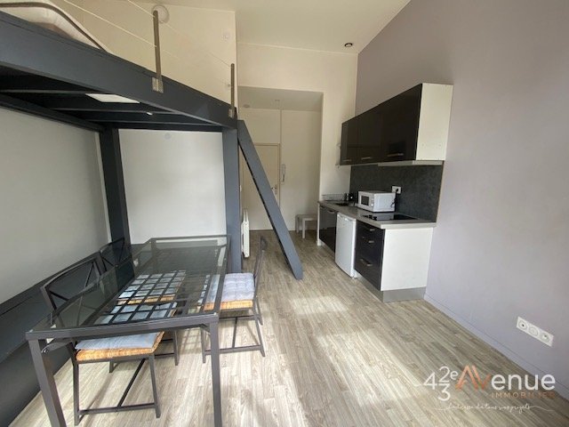 APPARTEMENT T1 - ST ETIENNE ROND POINT/METARE - 19.45 m2 - LOUÉ