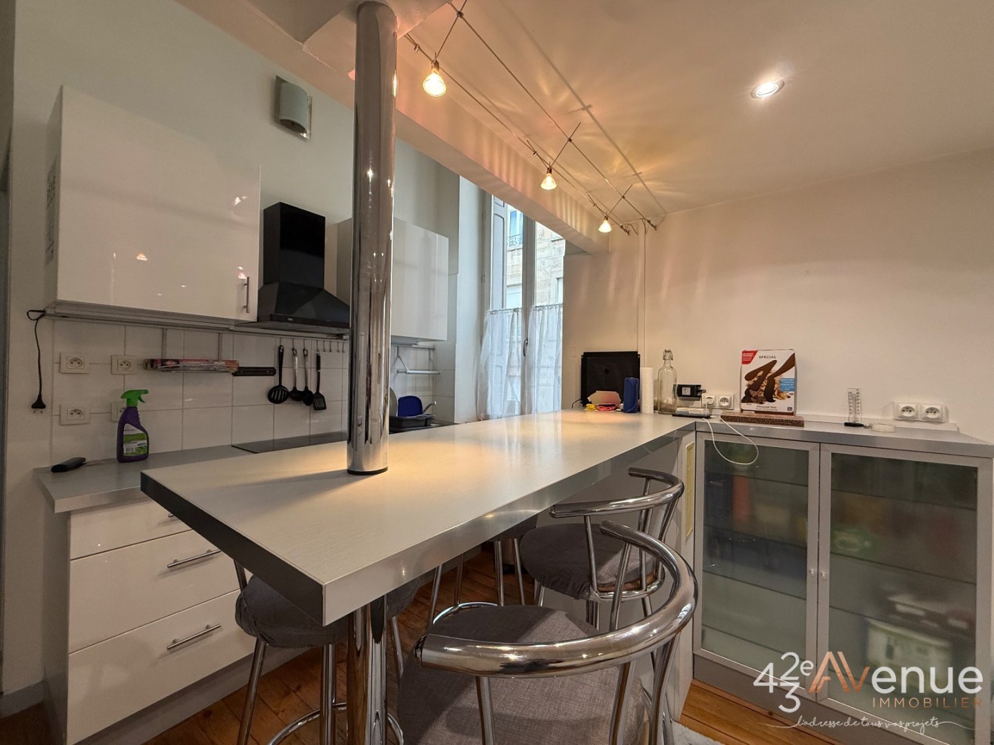 Studio bis avec mezzanine avec parking A VENDRE - ST ETIENNE FACULTE   CENTRE DEUX - 22.13 m2 - 52�000�&euro;