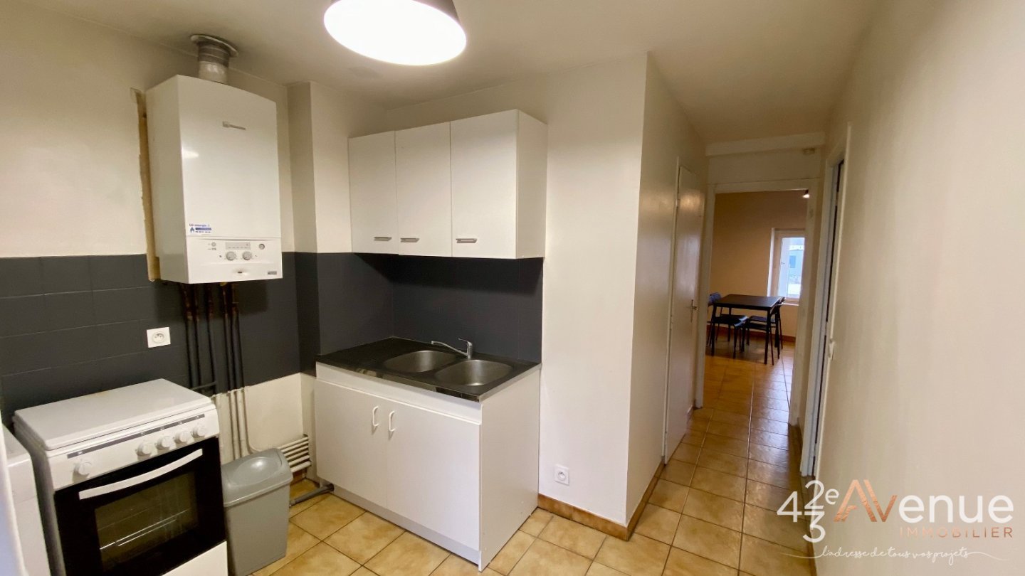 APPARTEMENT T2 A LOUER - FIRMINY - 44.54 m2 - 450€ charges comprises par mois