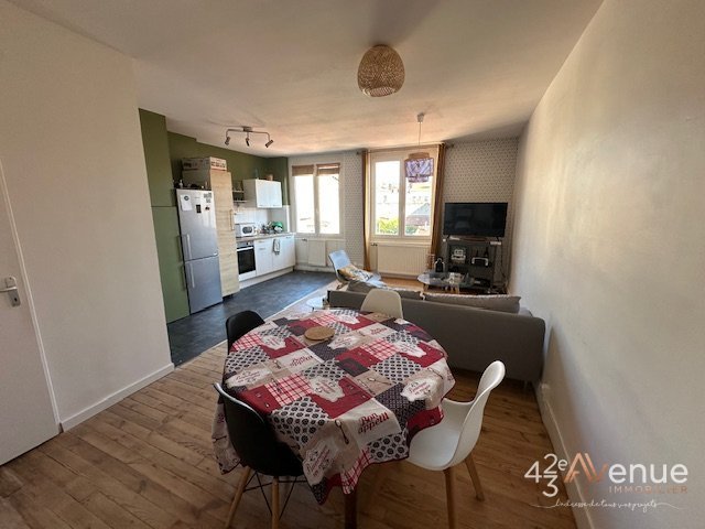 APPARTEMENT T2 A LOUER - ST ETIENNE BAS FAURIEL/VILLEBOEUF - 48.43 m2 - 555€ charges comprises par mois