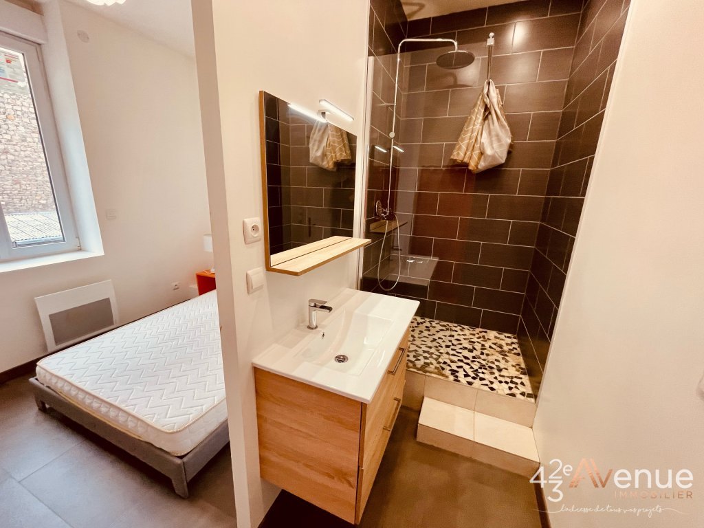 APPARTEMENT T2 - ST ETIENNE CARNOT/CITE DESIGN - 35.13 m2 - LOUÉ