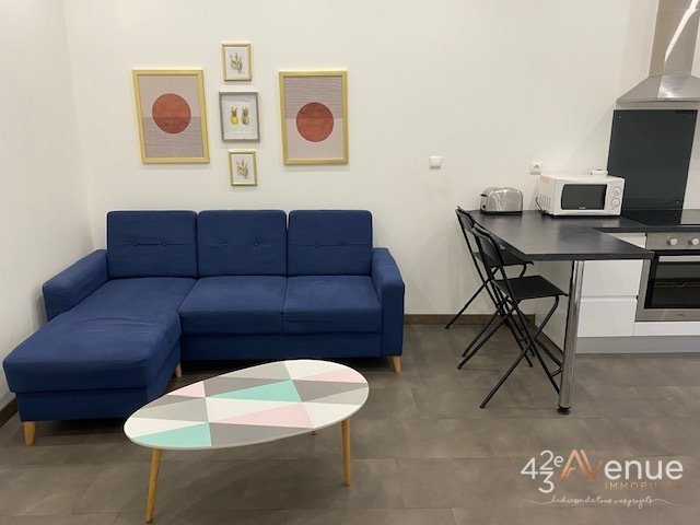 APPARTEMENT T2 - ST ETIENNE CARNOT/CITE DESIGN - 35.13 m2 - LOUÉ