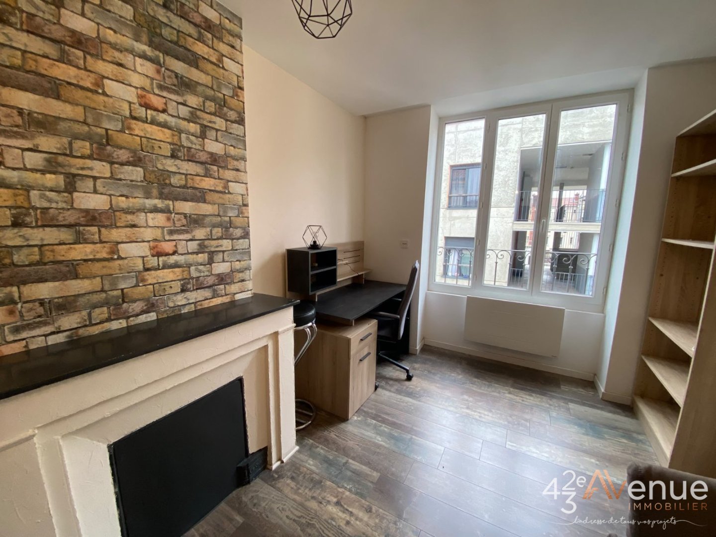 APPARTEMENT T2 A LOUER - ST ETIENNE CARNOT/JEAN JAURES/JACQUARD - 46.41 m2 - 460 &euro; charges comprises par mois