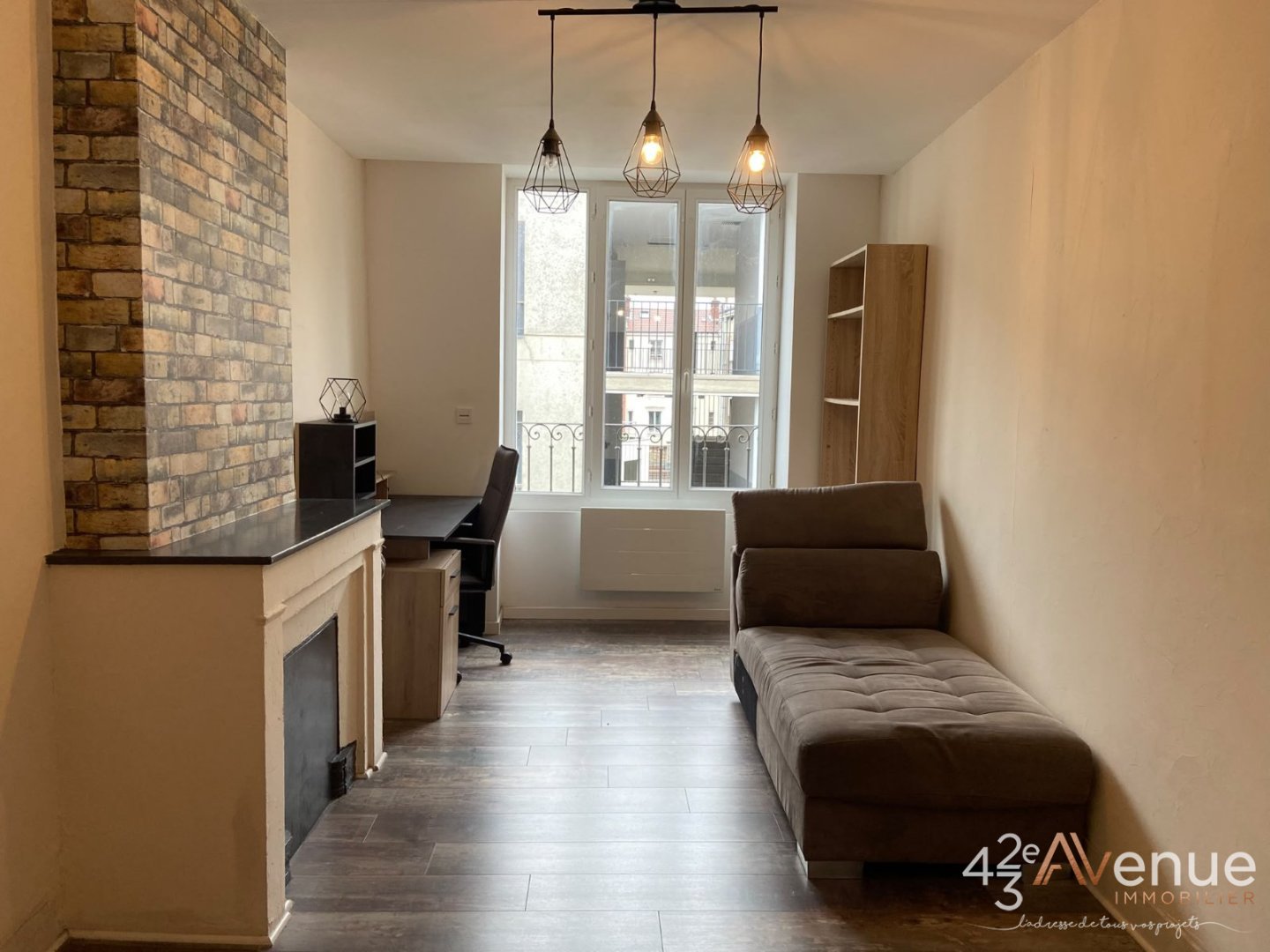 APPARTEMENT T2 A LOUER - ST ETIENNE CARNOT/JEAN JAURES/JACQUARD - 46.41 m2 - 460 &euro; charges comprises par mois
