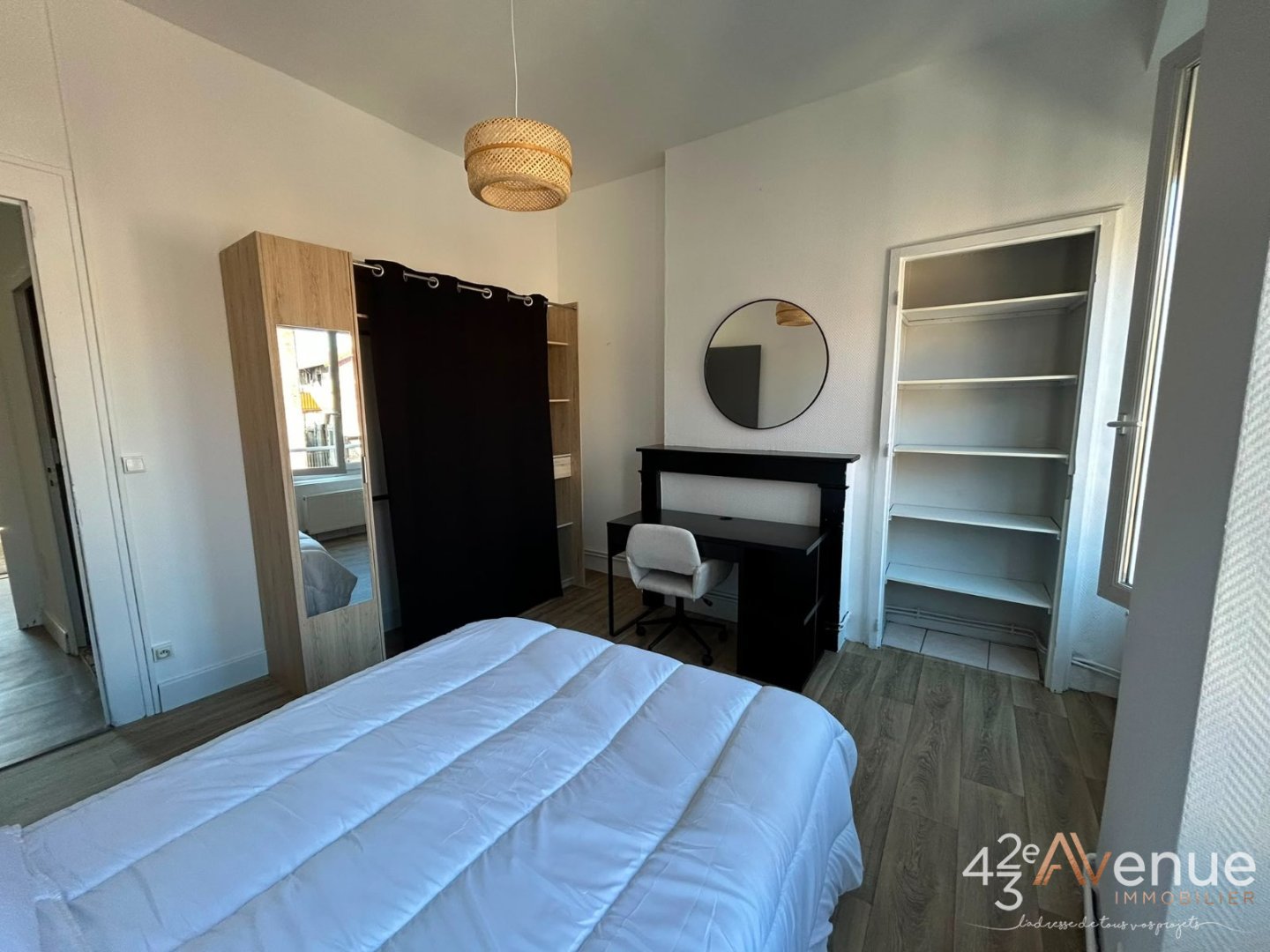 APPARTEMENT T2 A LOUER - ST ETIENNE CENTRE - 45.83 m2 - 550 &euro; charges comprises par mois