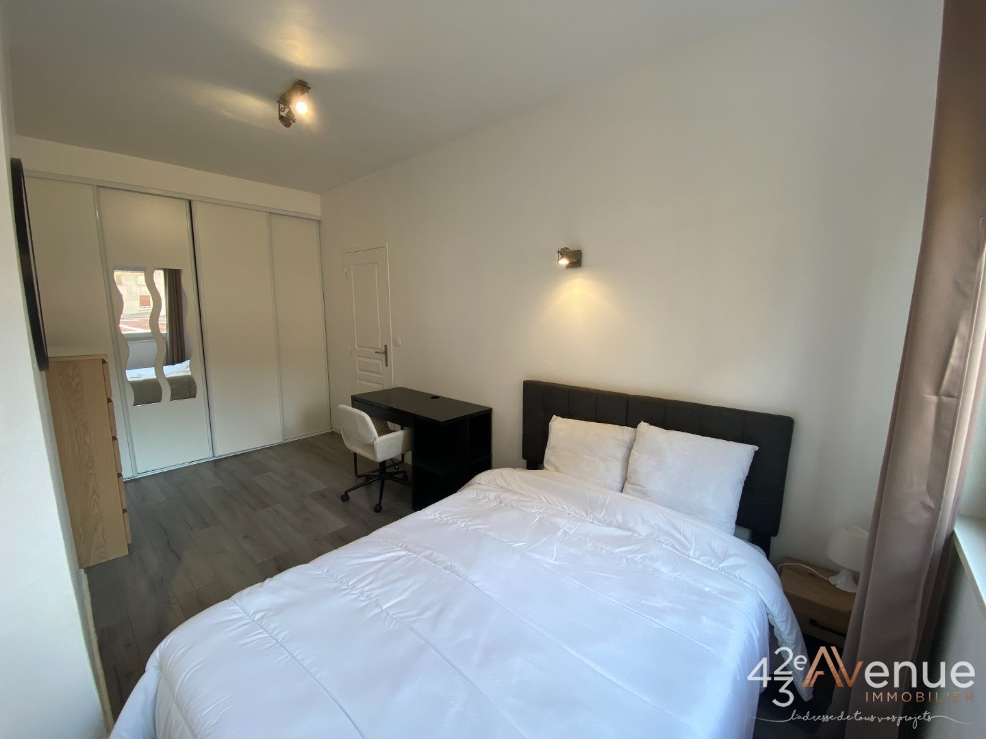 APPARTEMENT T2 A LOUER - ST ETIENNE CENTRE/TREFILERIE - 45.45 m2 - 625 &euro; charges comprises par mois