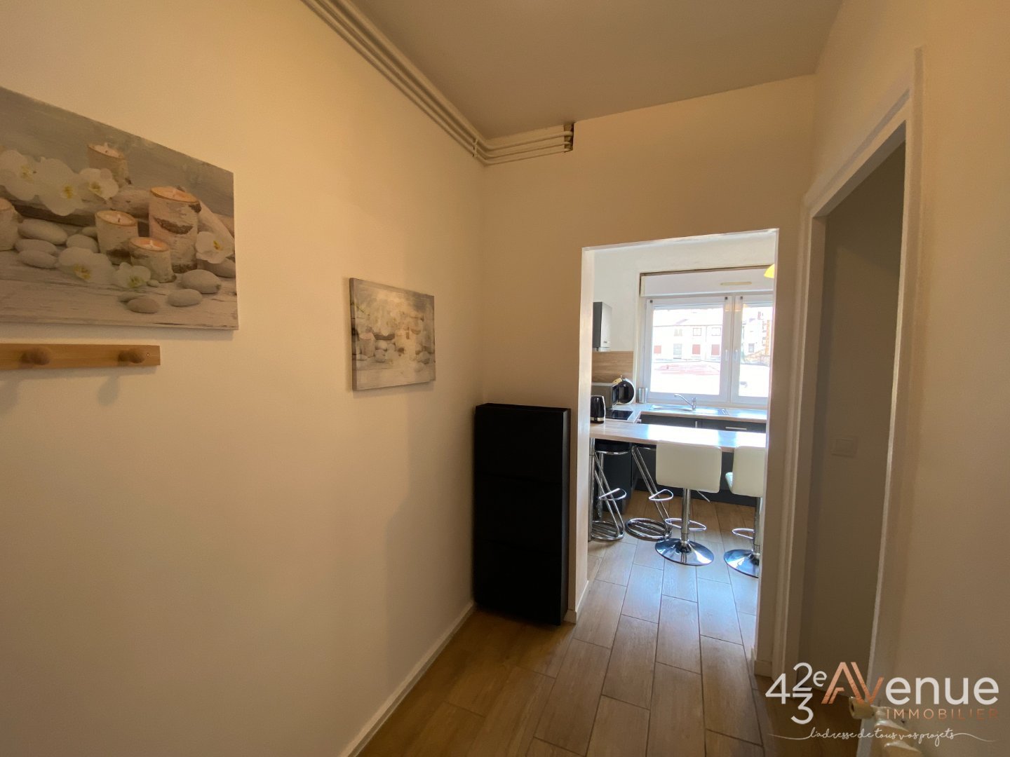APPARTEMENT T2 A LOUER - ST ETIENNE CENTRE/TREFILERIE - 45.45 m2 - 625 &euro; charges comprises par mois