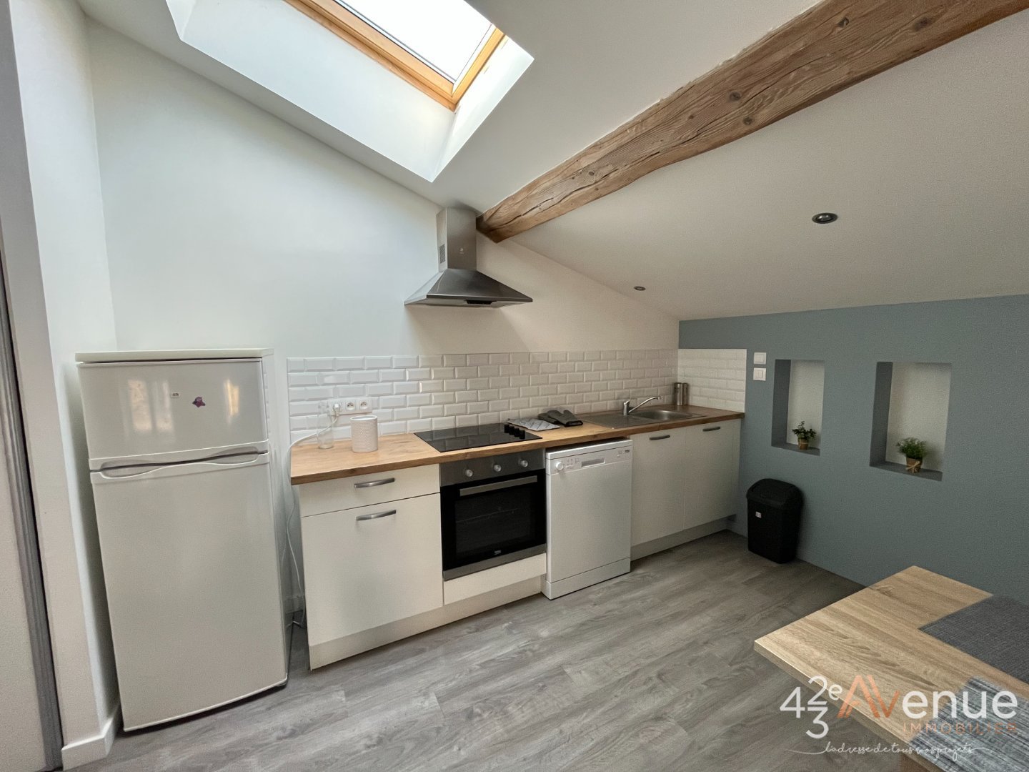 APPARTEMENT T2 - ST ETIENNE CENTRE VILLE - 52 m2 - LOU&Eacute;