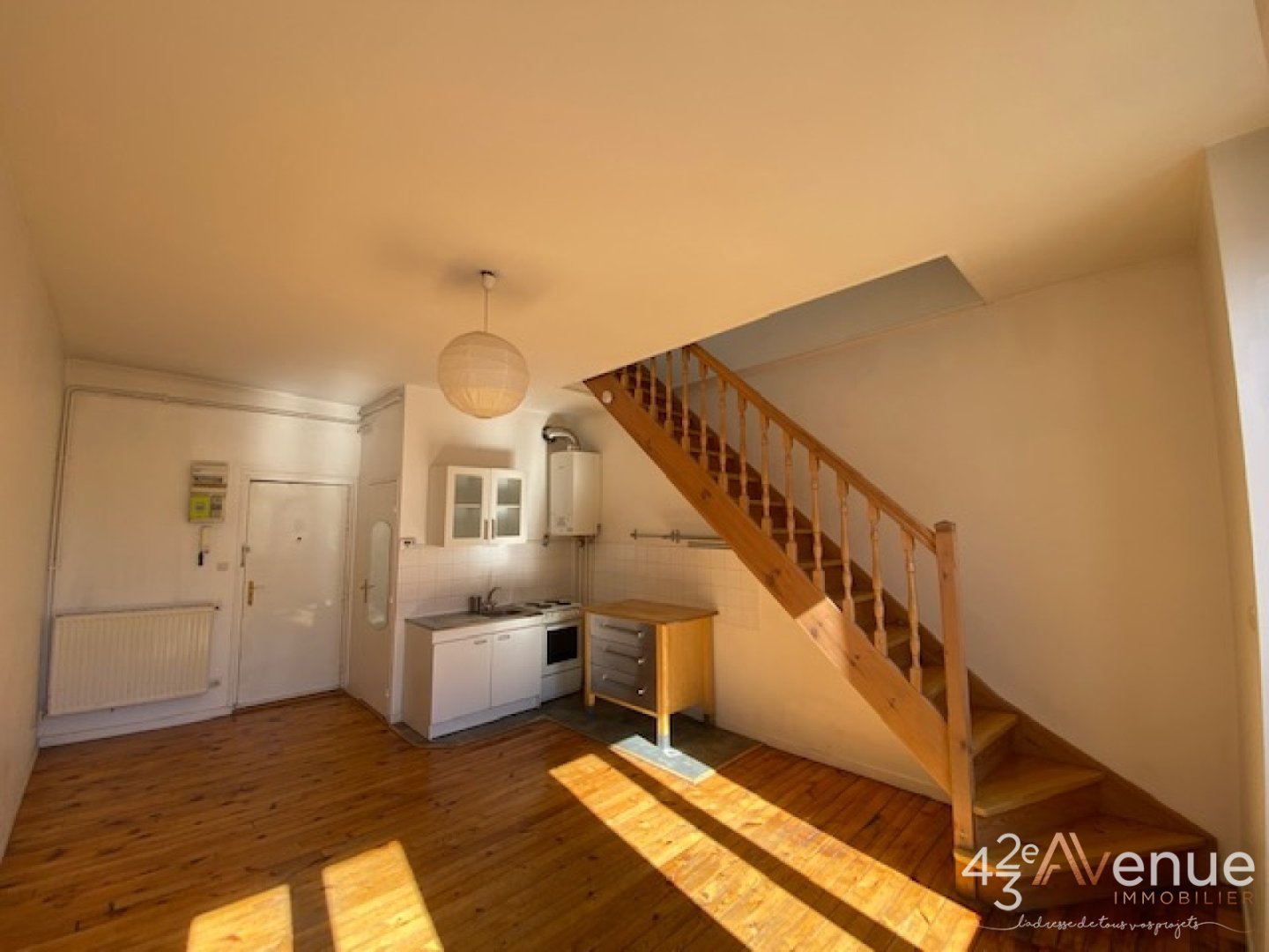 T2 en Duplex A LOUER - ST ETIENNE CHAVANELLE - 35.11 m2 - 398 &euro; charges comprises par mois