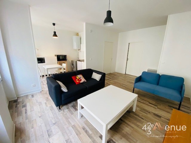 APPARTEMENT T2 A LOUER - ST ETIENNE CHAVANELLE - 46.03 m2 - 435 &euro; charges comprises par mois