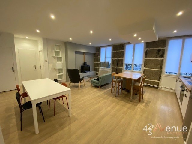2 pièces Meublé A LOUER - ST ETIENNE Cité Design/Carnot - 56.72 m2 - 640 &euro; charges comprises par mois