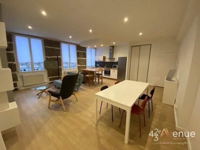 2 pièces Meublé A LOUER - ST ETIENNE Cité Design/Carnot - 56.72 m2 - 640 &euro; charges comprises par mois