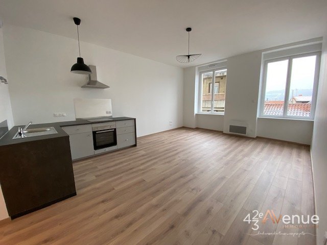 APPARTEMENT T2 A LOUER - ST ETIENNE CRET DE ROCH - 51.39 m2 - 480€ charges comprises par mois