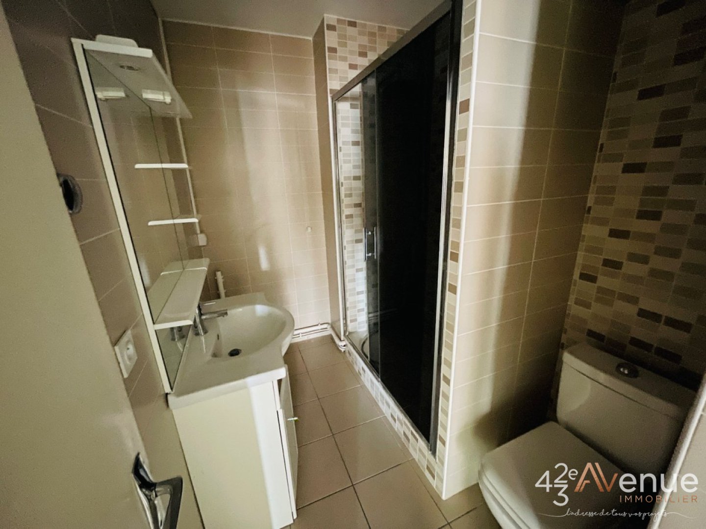 APPARTEMENT T2 - ST ETIENNE FACULTE   CENTRE DEUX - 56.06 m2 - LOU&Eacute;